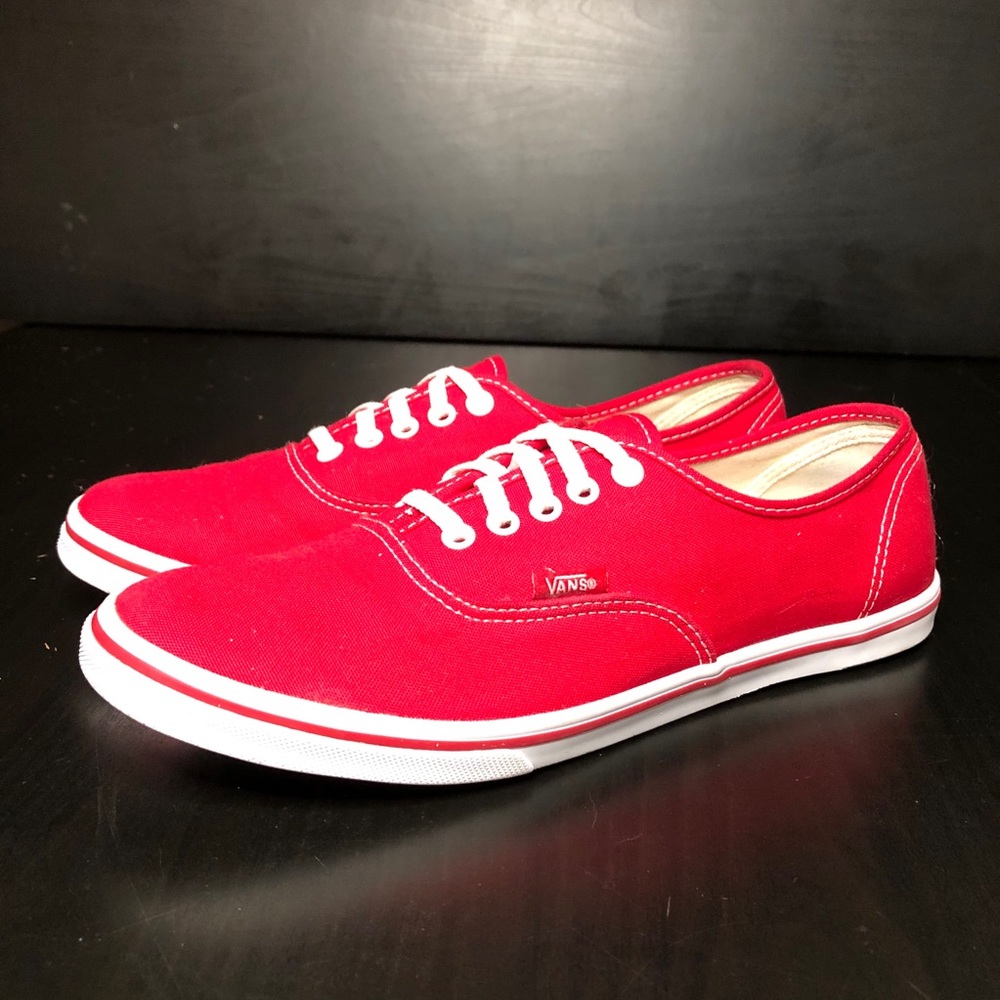 Vans Authentic Red Shoes
